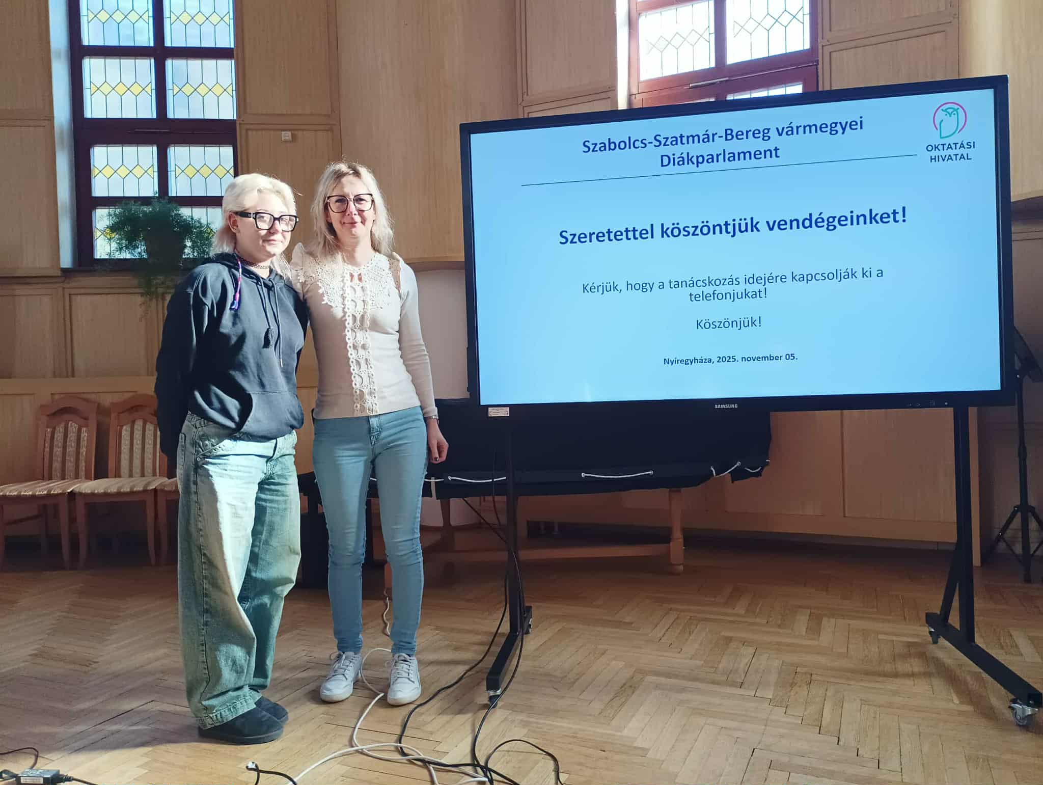 Diákparlamenti tanácskozás