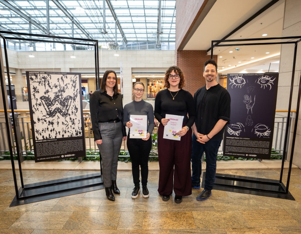 A mi grafikusunk a Westendben