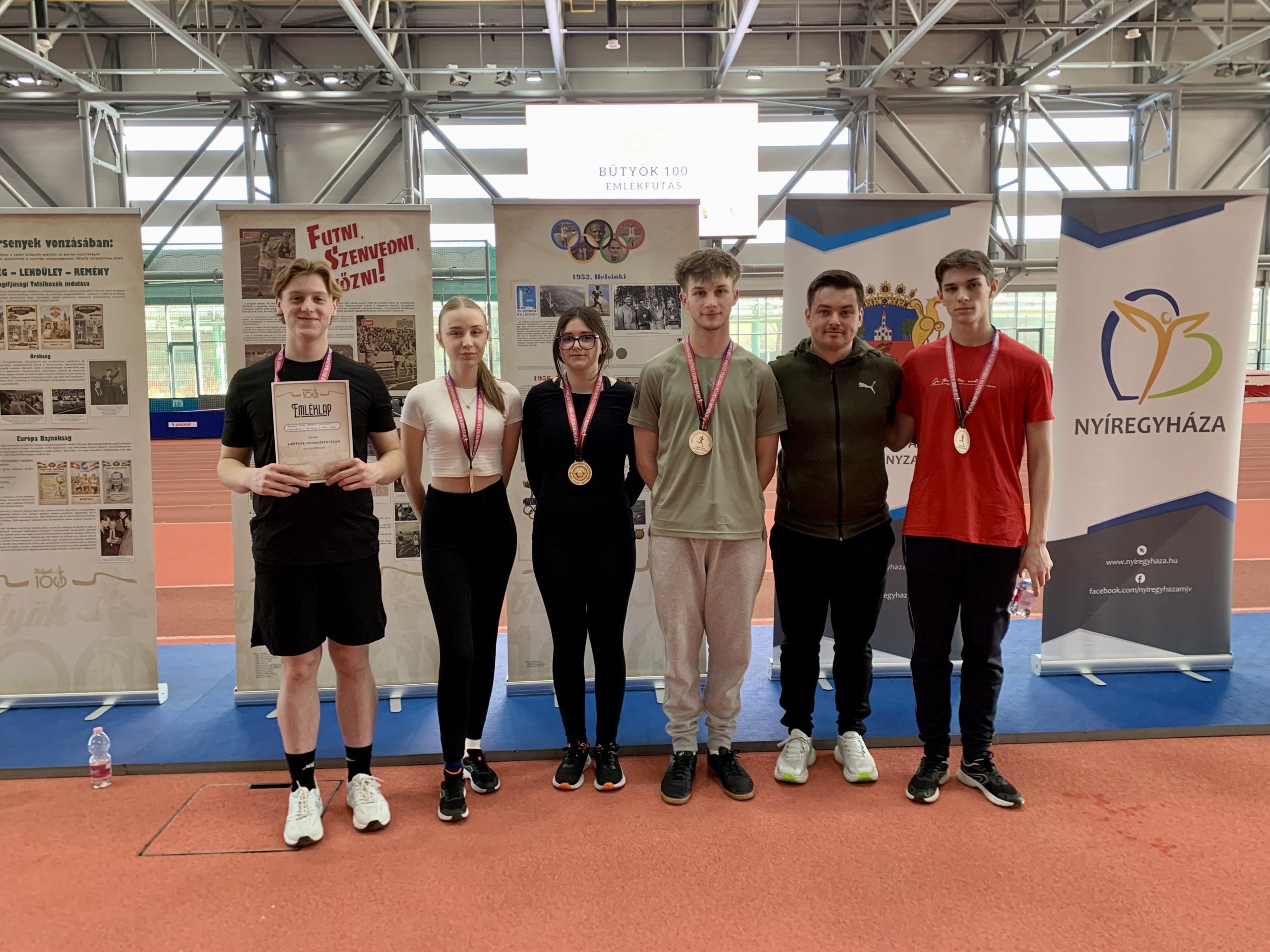 Tanulóink a Bütyök100 Emlékfutáson